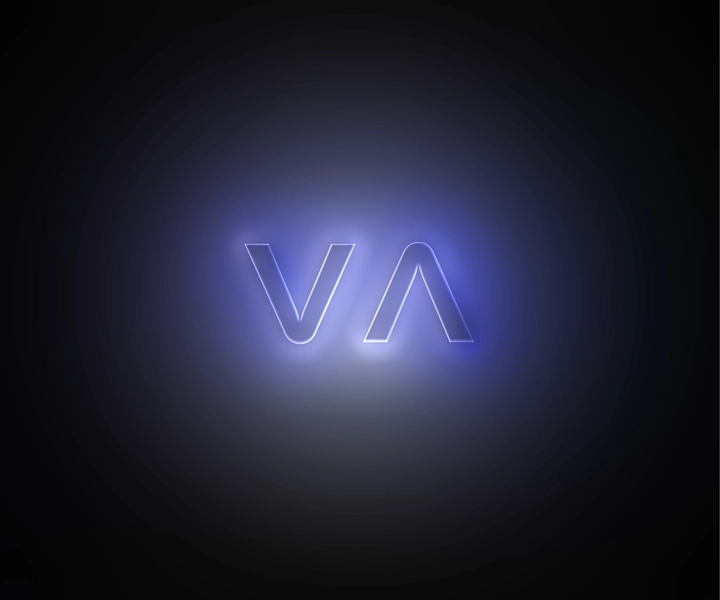 Vasco logotip – inicijali VA